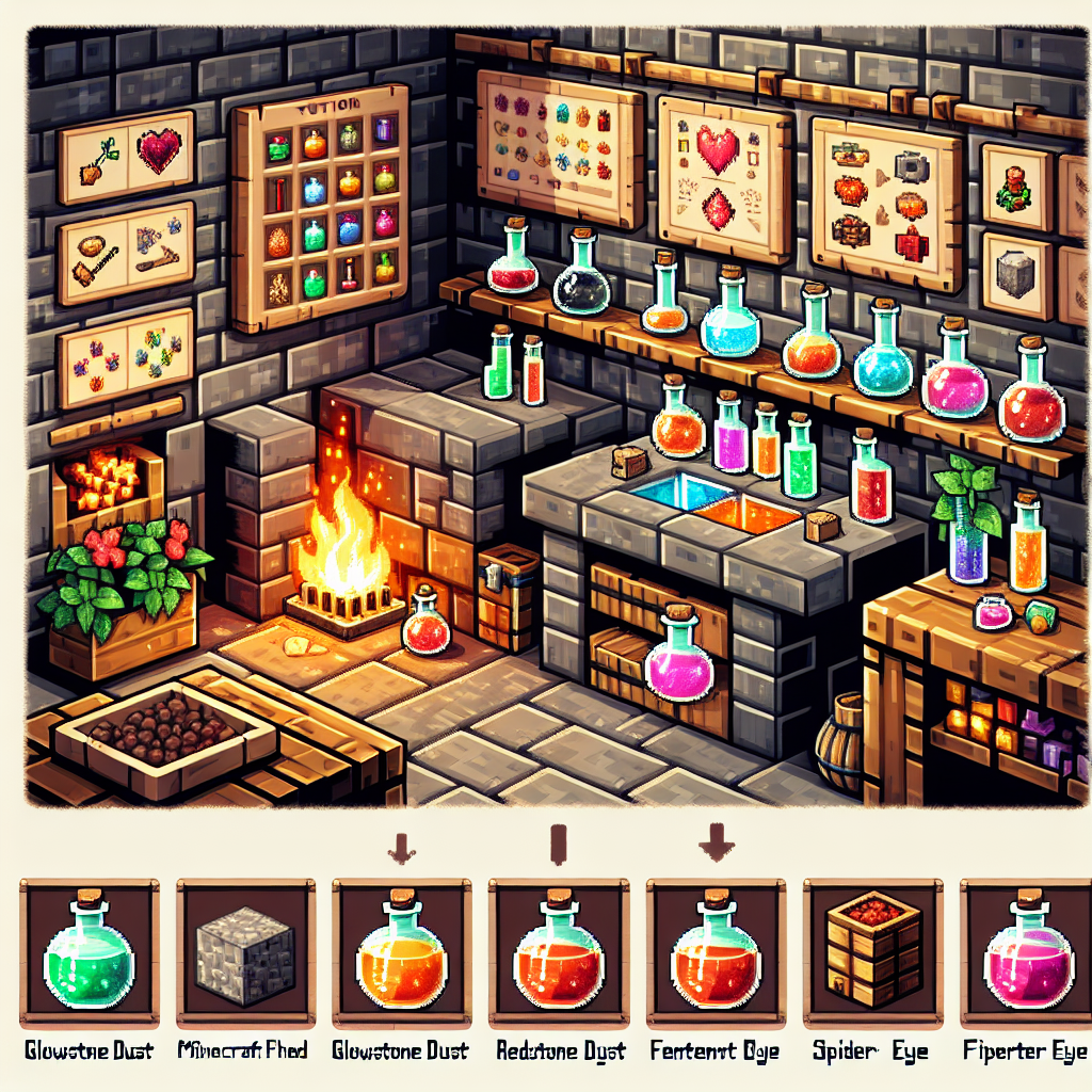 Mastering Potions in Minecraft: A Comprehensive Guide to Brewing and Using Every Potion