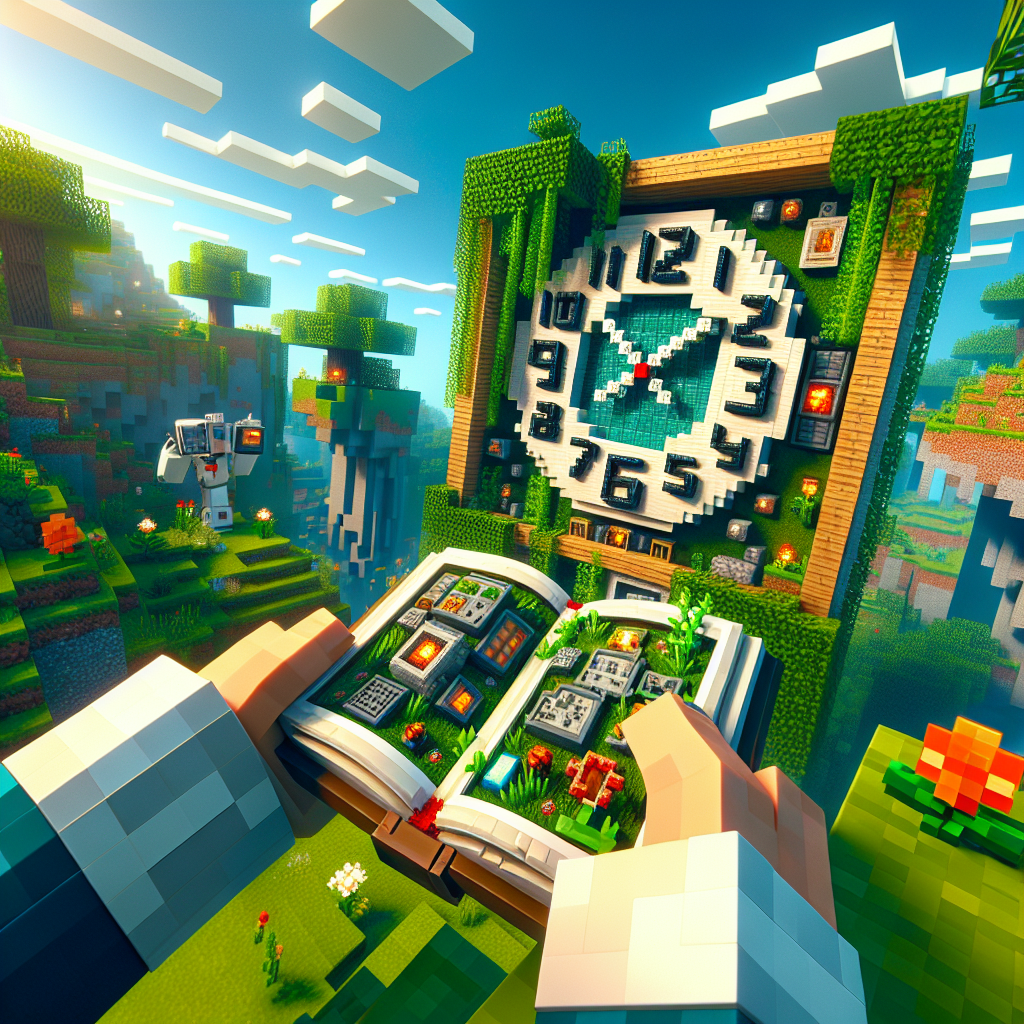 The Ultimate Guide to Crafting and Using a Clock in Minecraft