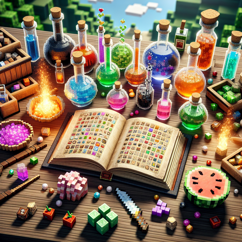 The Ultimate Guide to Crafting Potent Minecraft Potions: Step-by-Step Recipes